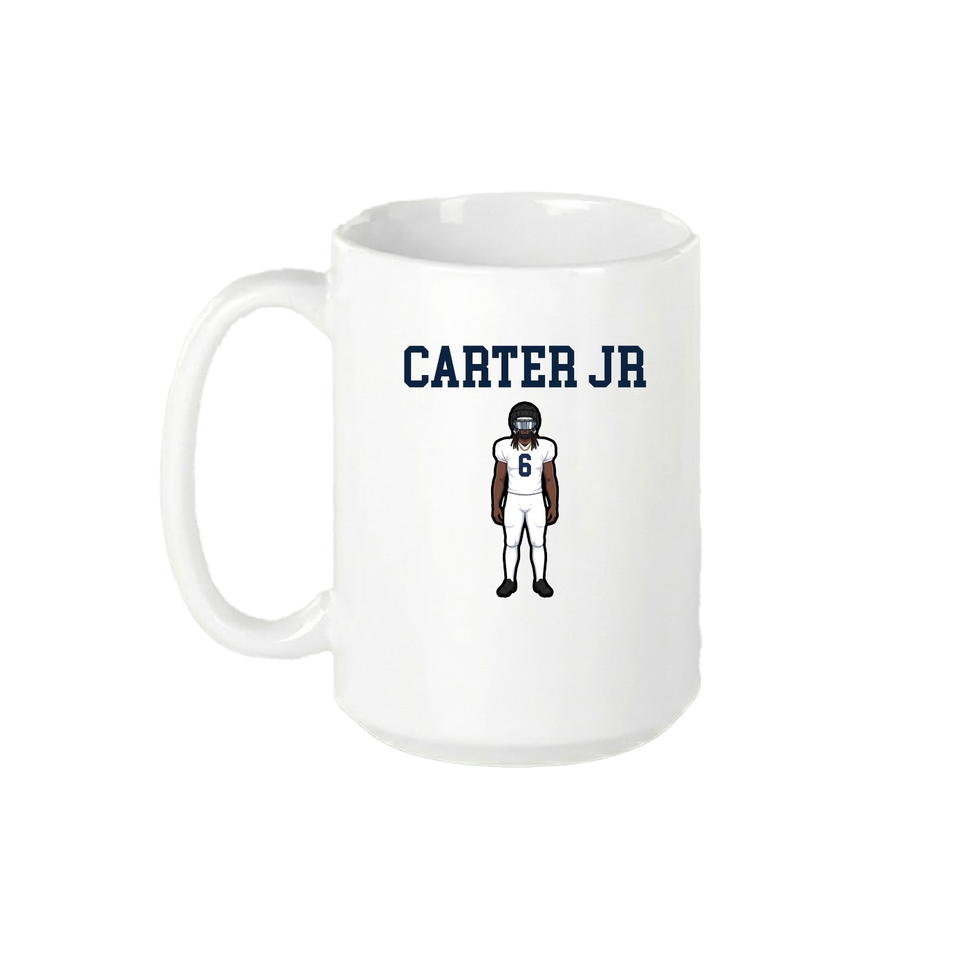 15oz Coffee Mug — Shirsey in White
