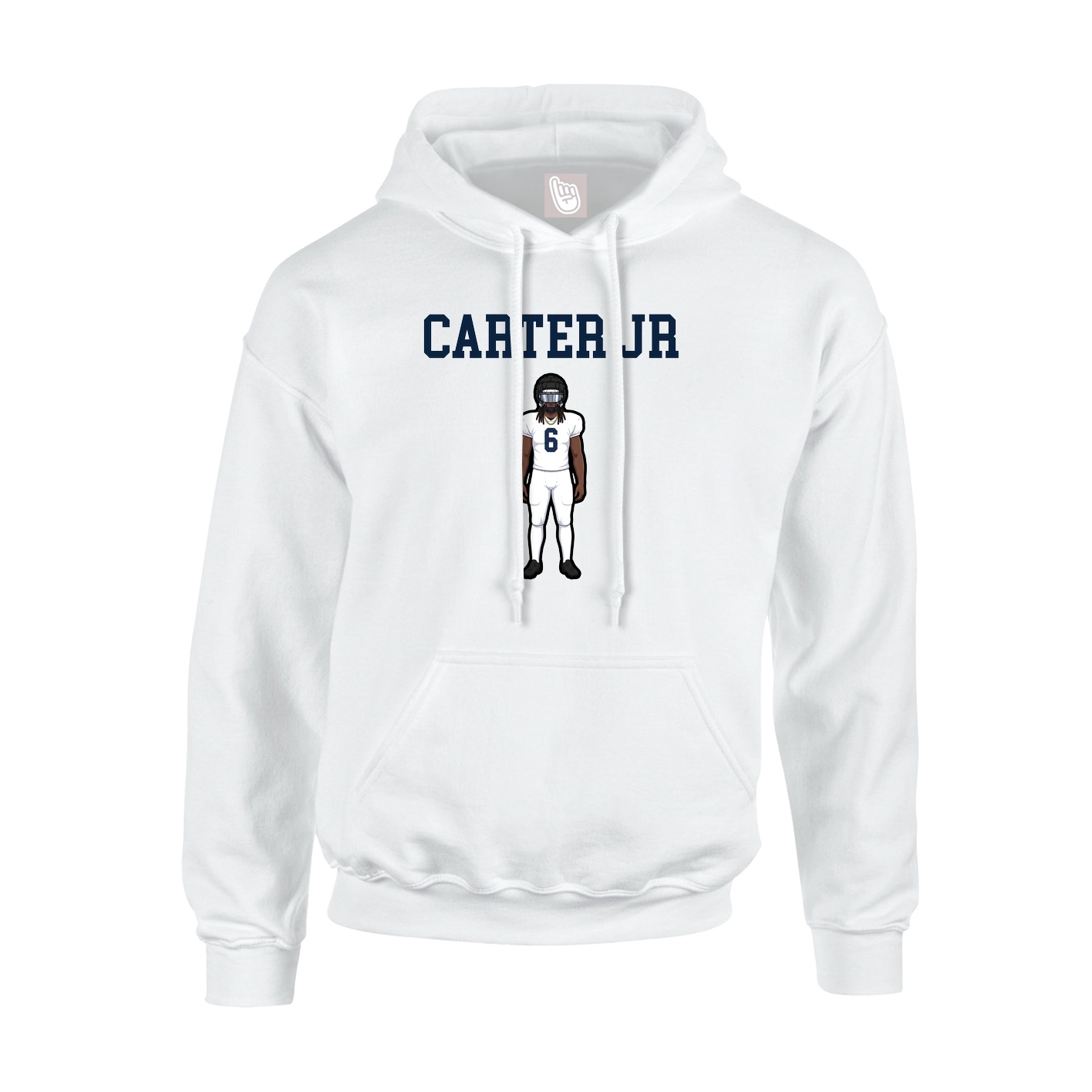 Youth Hoodie — Shirsey in White
