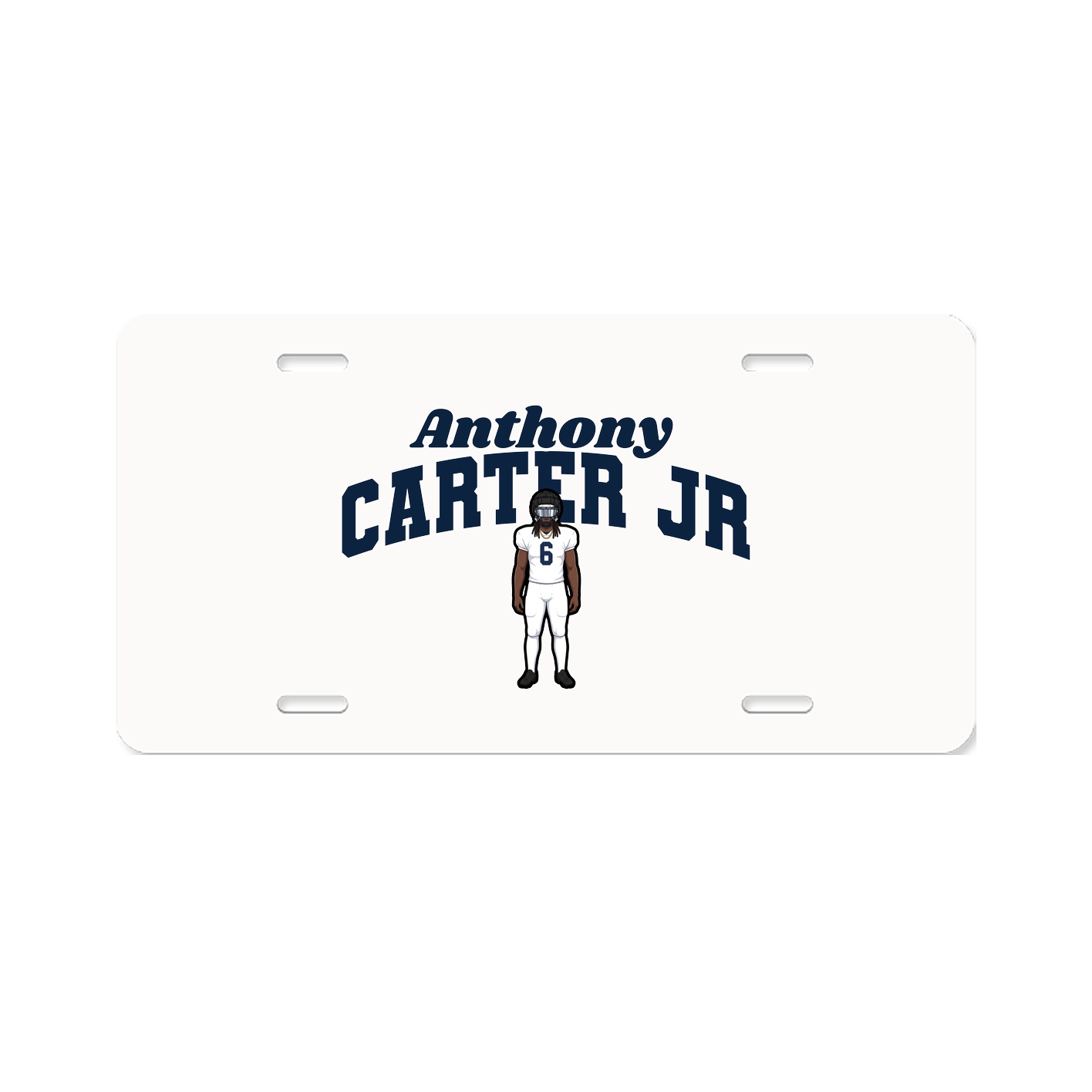 License Plate — Signature Arch in Classic
