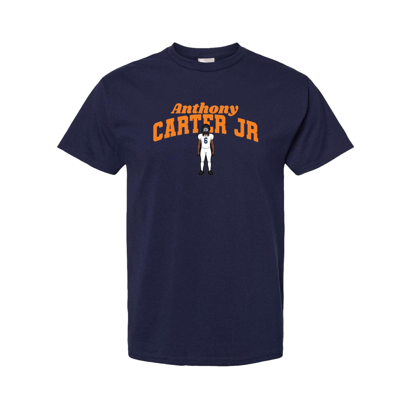 Youth Tee — Signature Arch in Navy