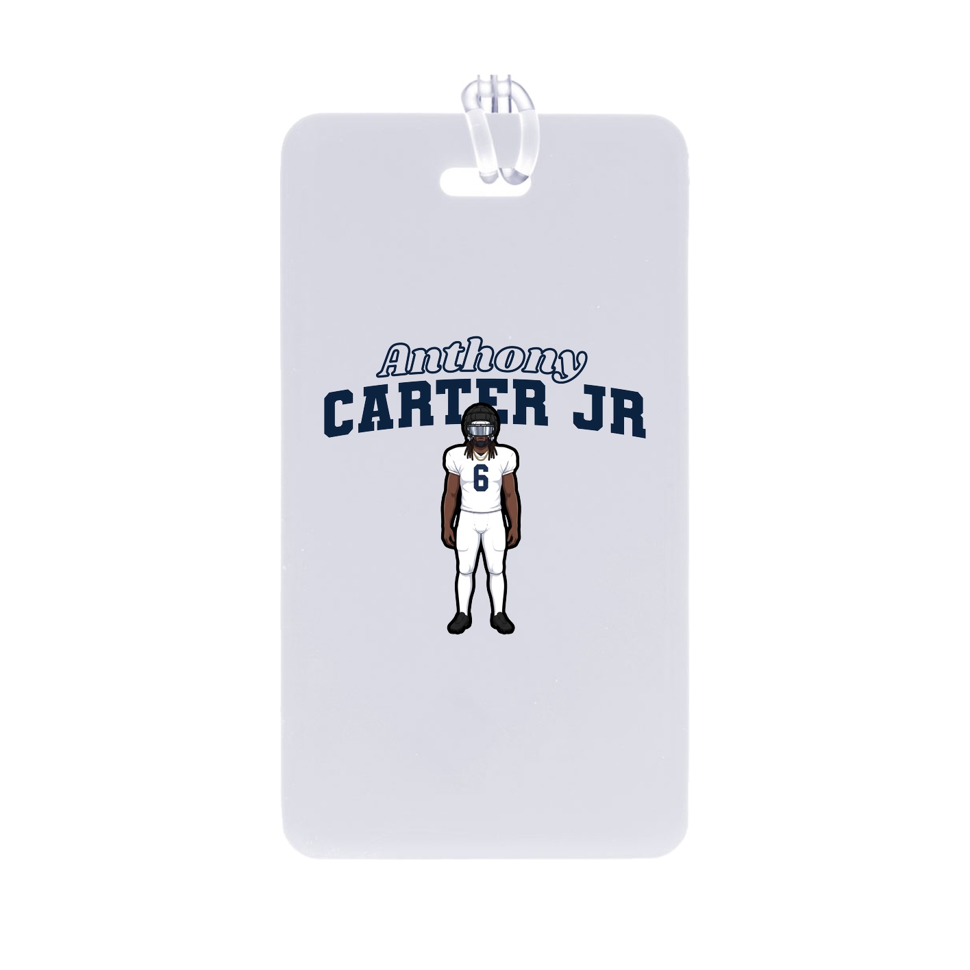 Bag Tag — Name Arch in Classic