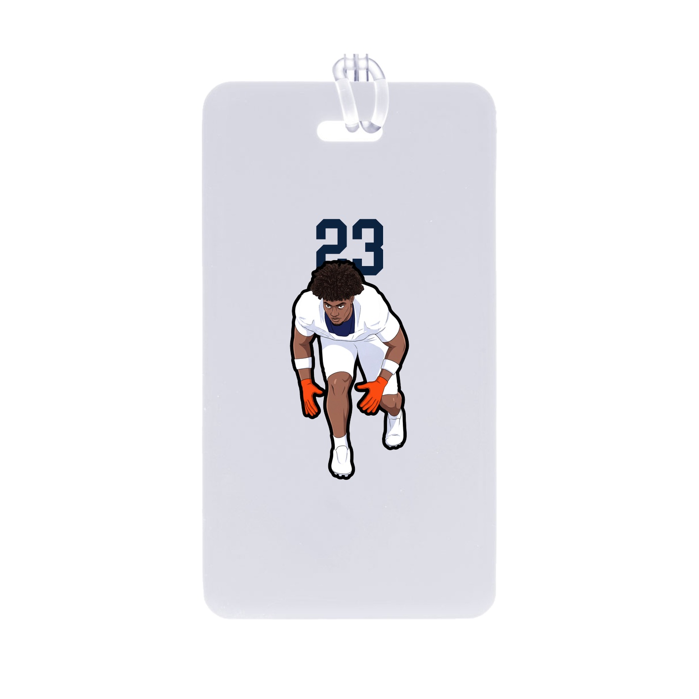 Bag Tag — Number Top in Classic