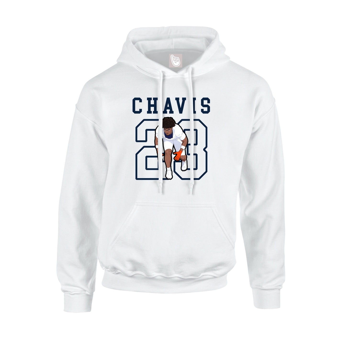 Youth Hoodie — Shirsey in White