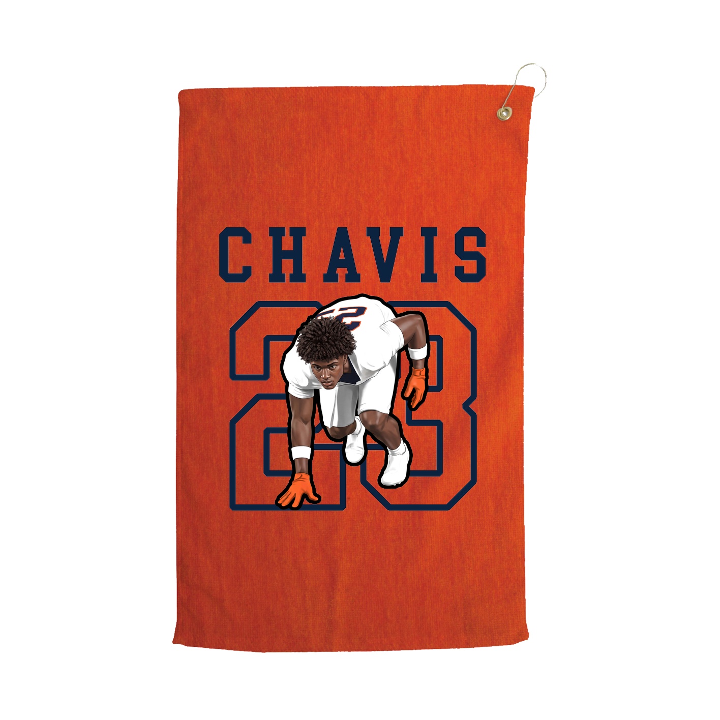 Golf Towel — Shirsey in Orange