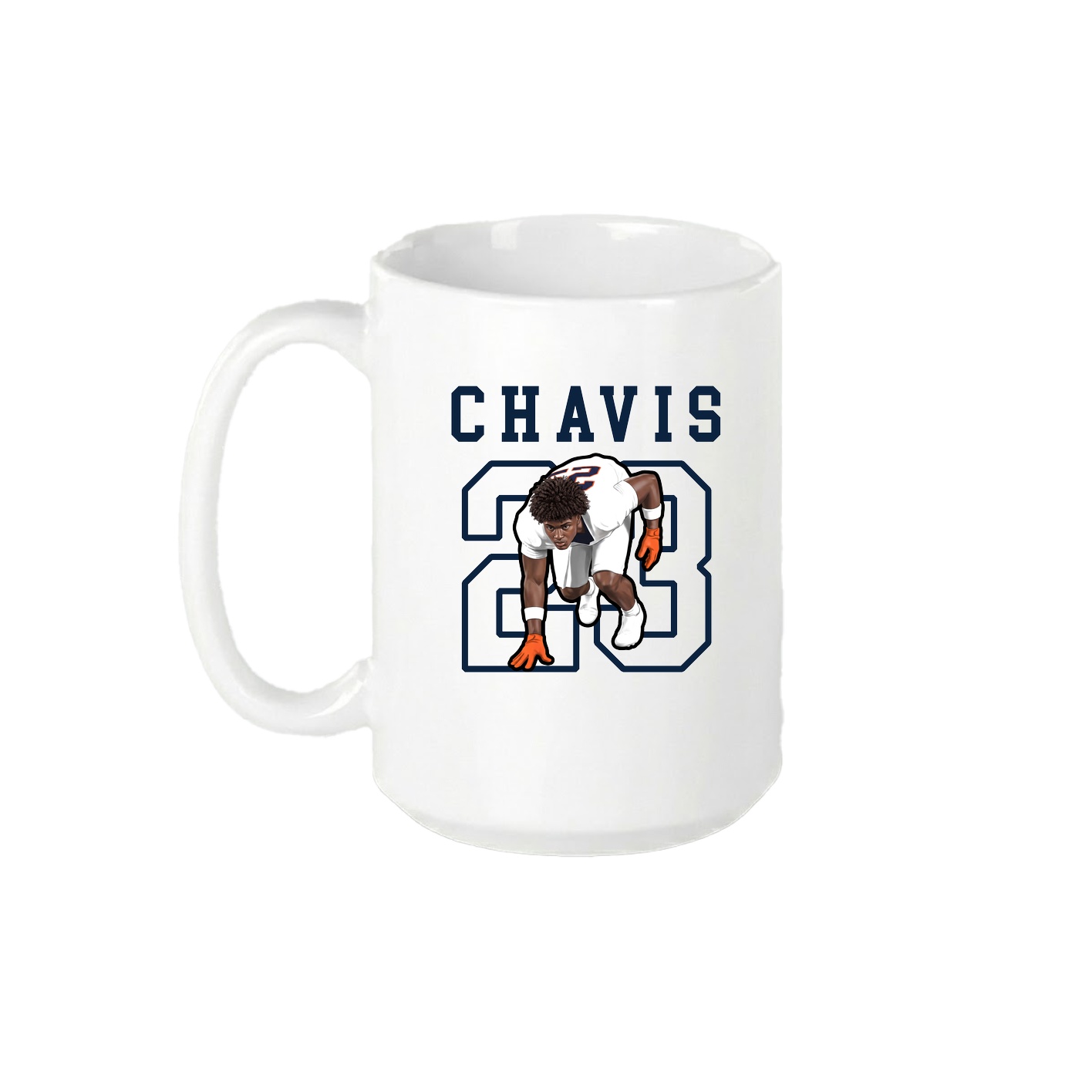15oz Coffee Mug — Shirsey in White