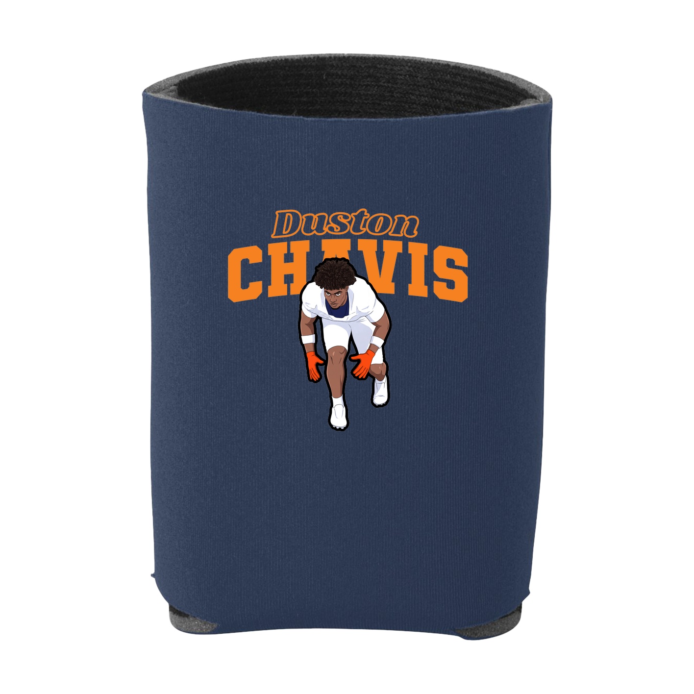 Can Holder — Name Arch in Navy