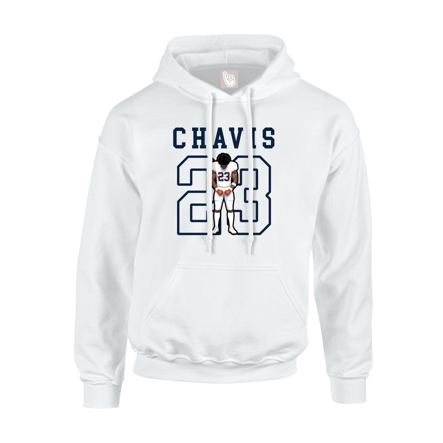 Hoodie — Shirsey in White