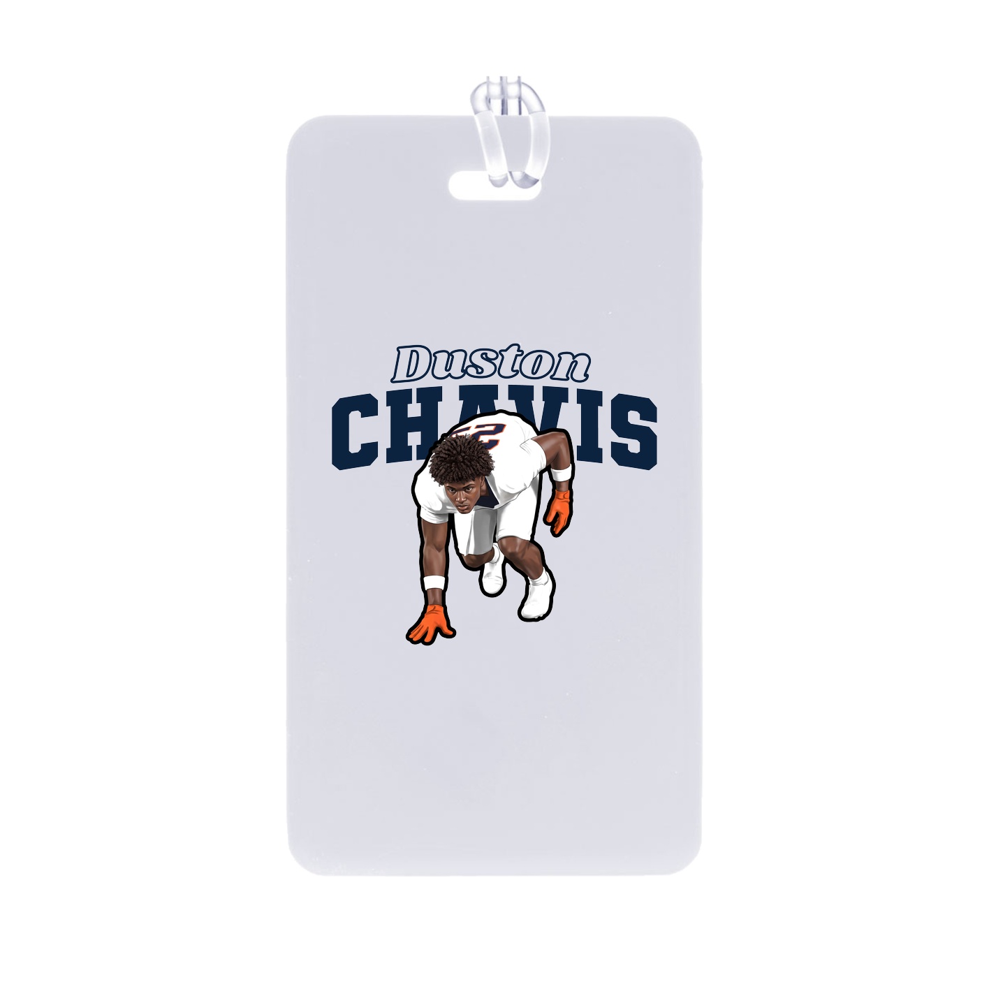 Bag Tag — Name Arch in Classic