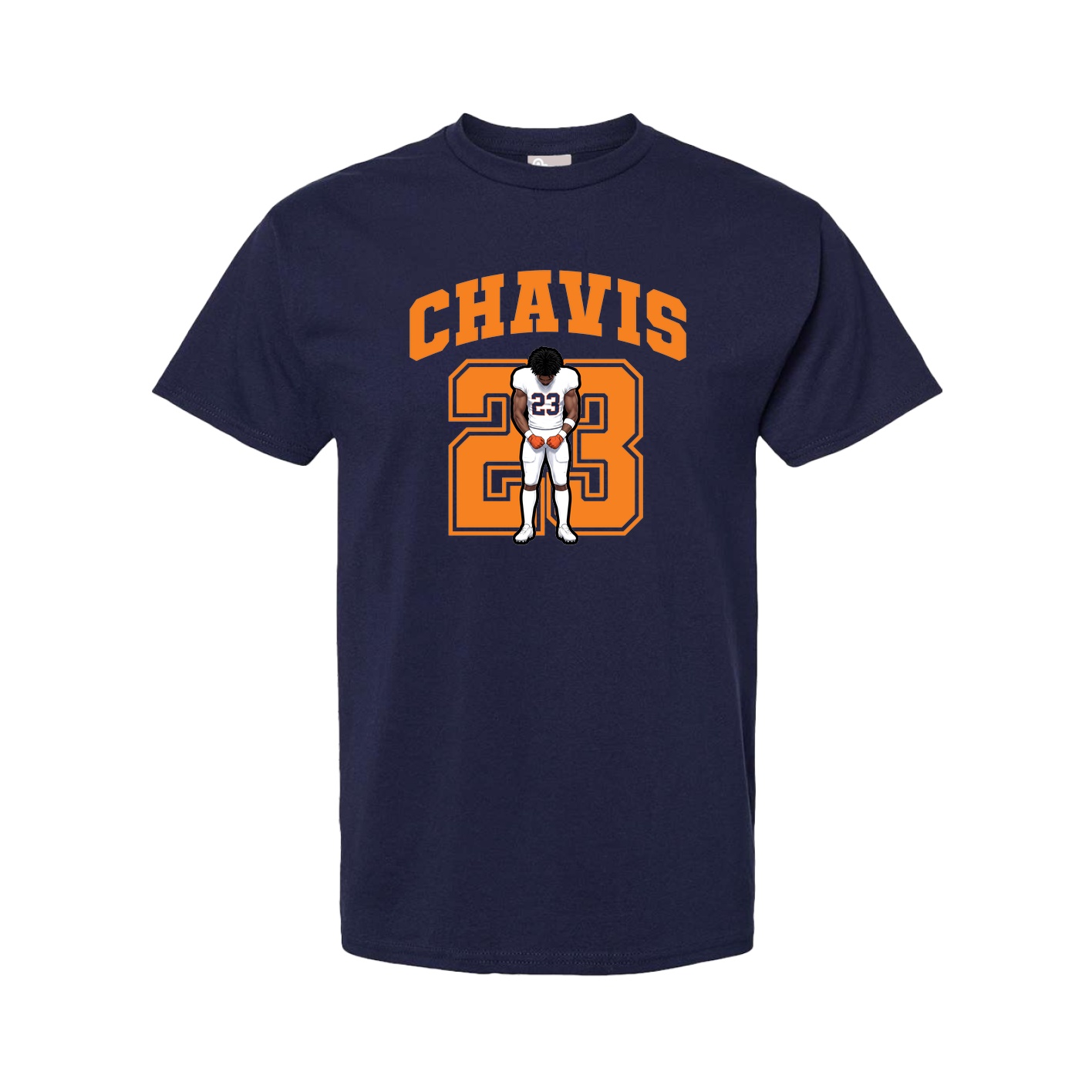 Tee — Number in Navy