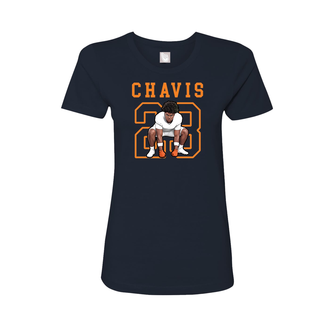 Fitted Women's Tee — Shirsey in Navy