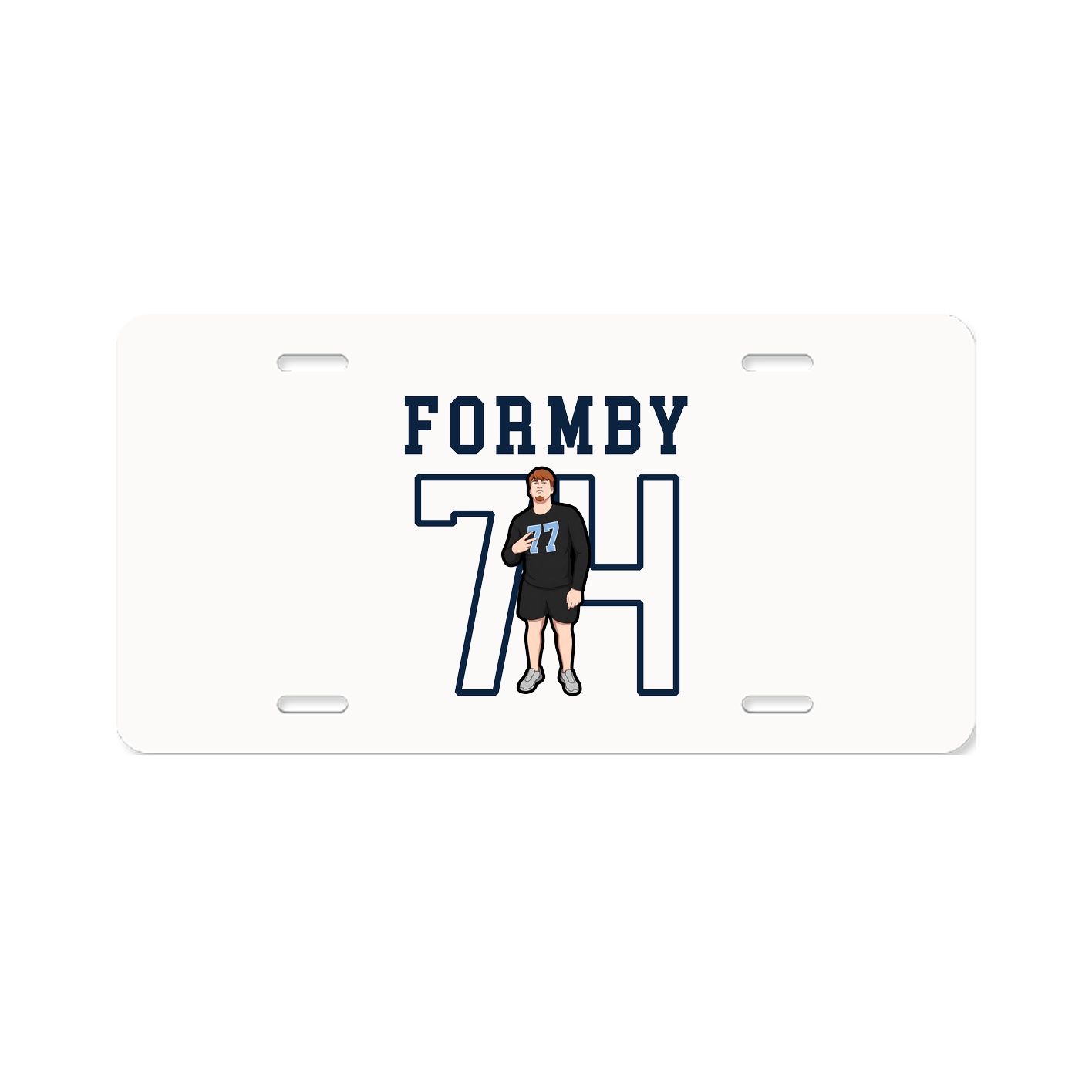 License Plate — Shirsey in Classic