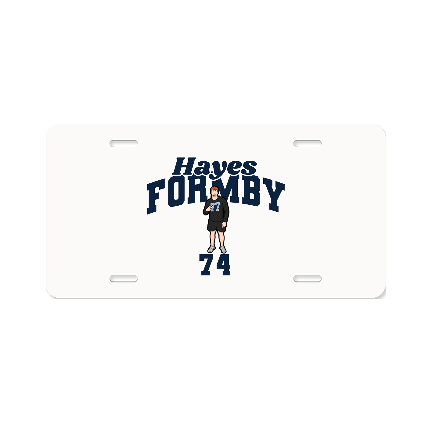 License Plate — Signature Arch in Classic