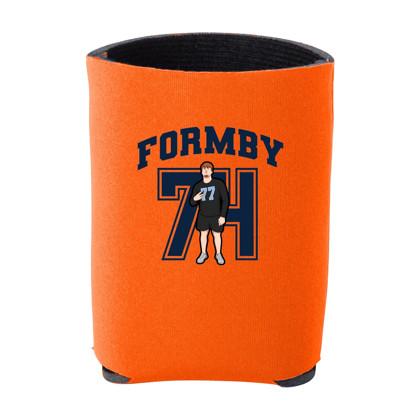 Can Holder — Number in Orange