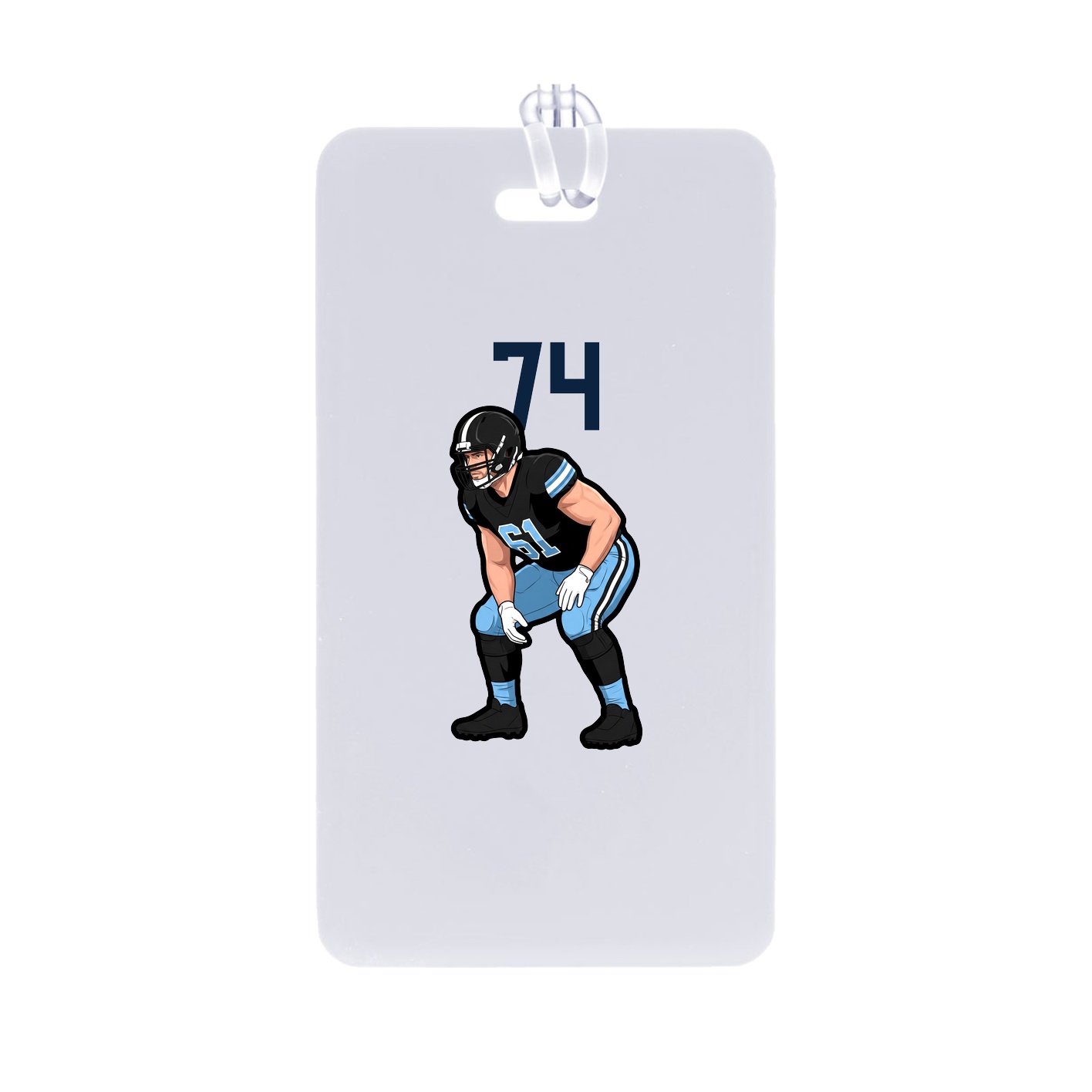 Bag Tag — Number Top in Classic