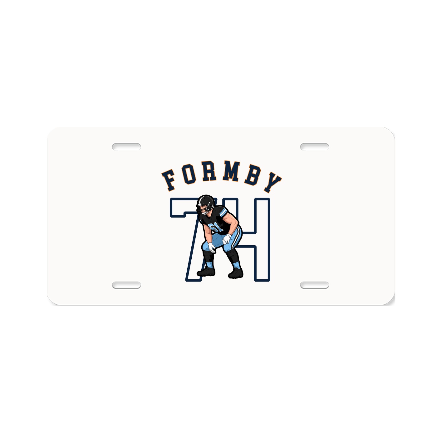 License Plate — Shirsey Arch in Classic