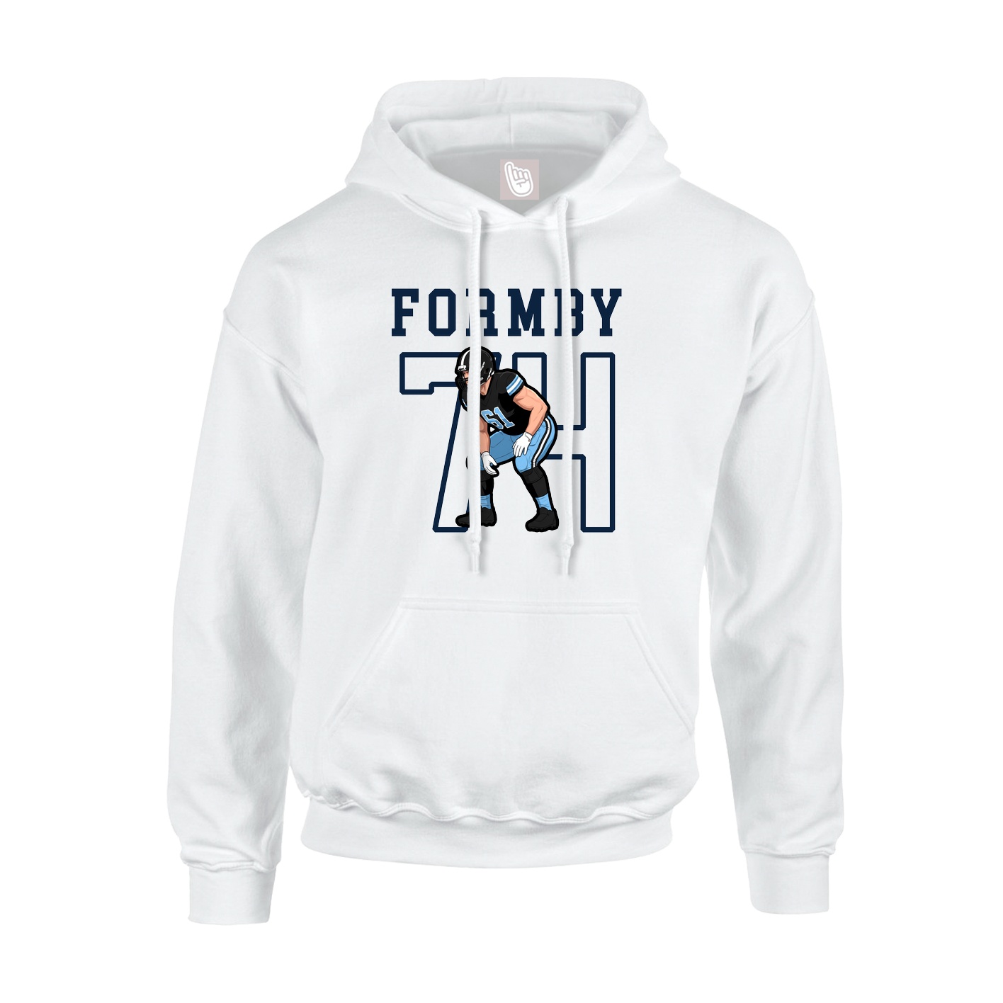 Youth Hoodie — Shirsey in White