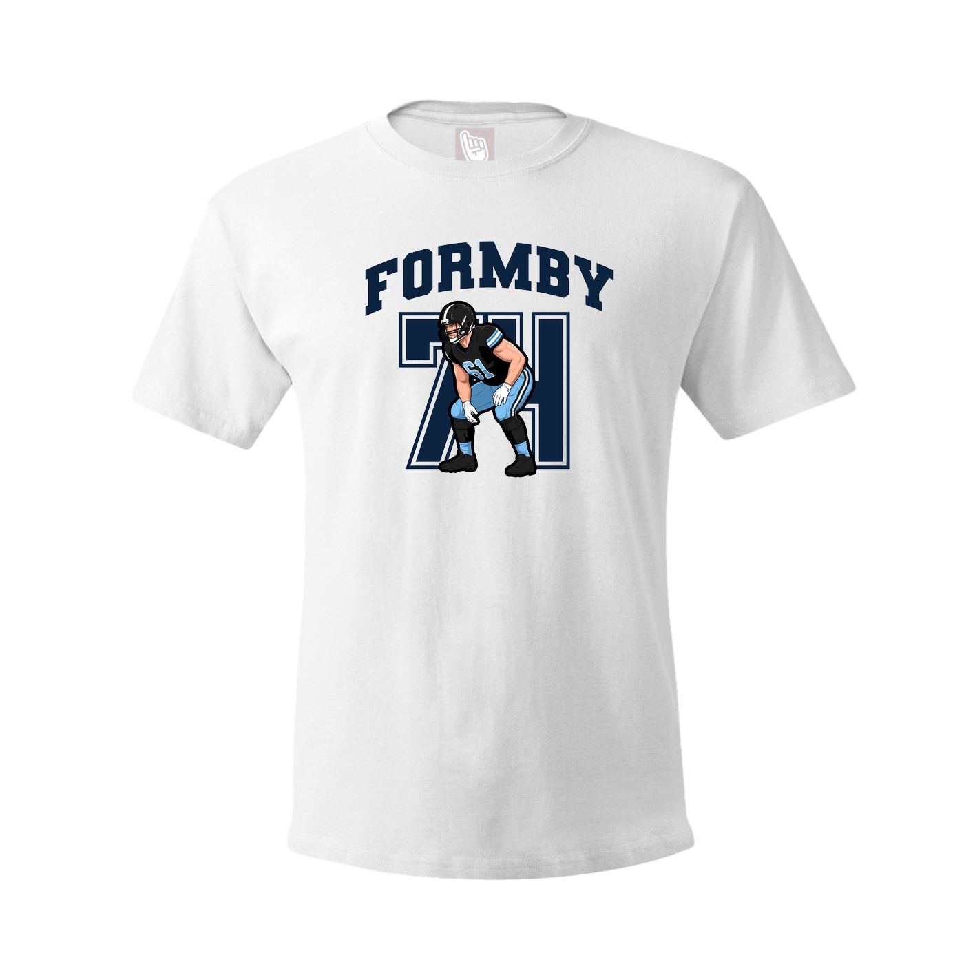 Tee — Number in White