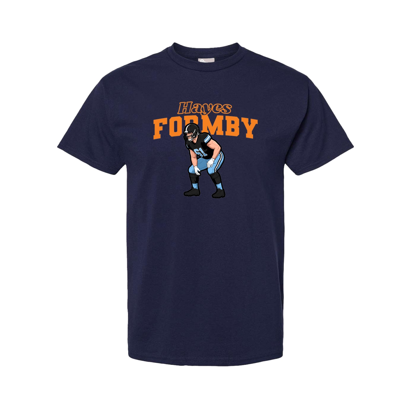 Tee — Name Arch in Navy