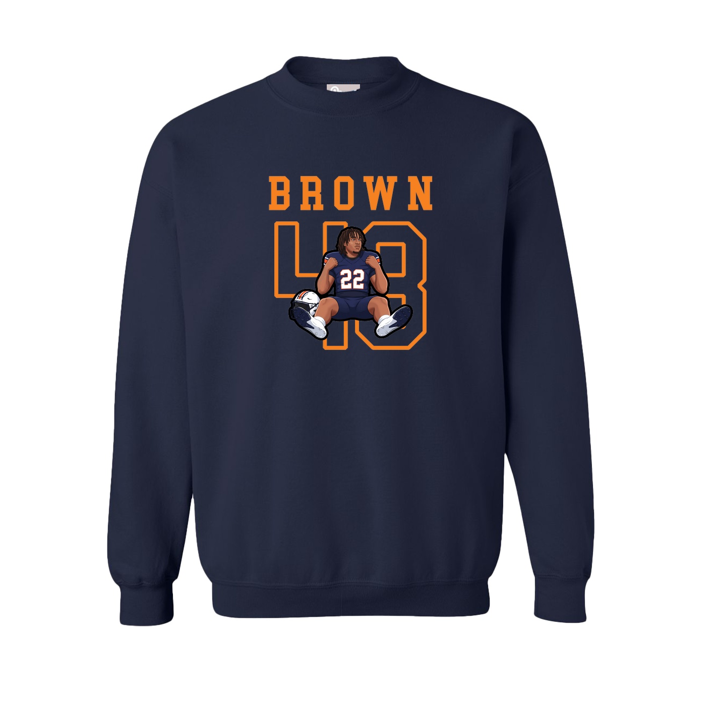 Fleece Crew — Shirsey in Navy