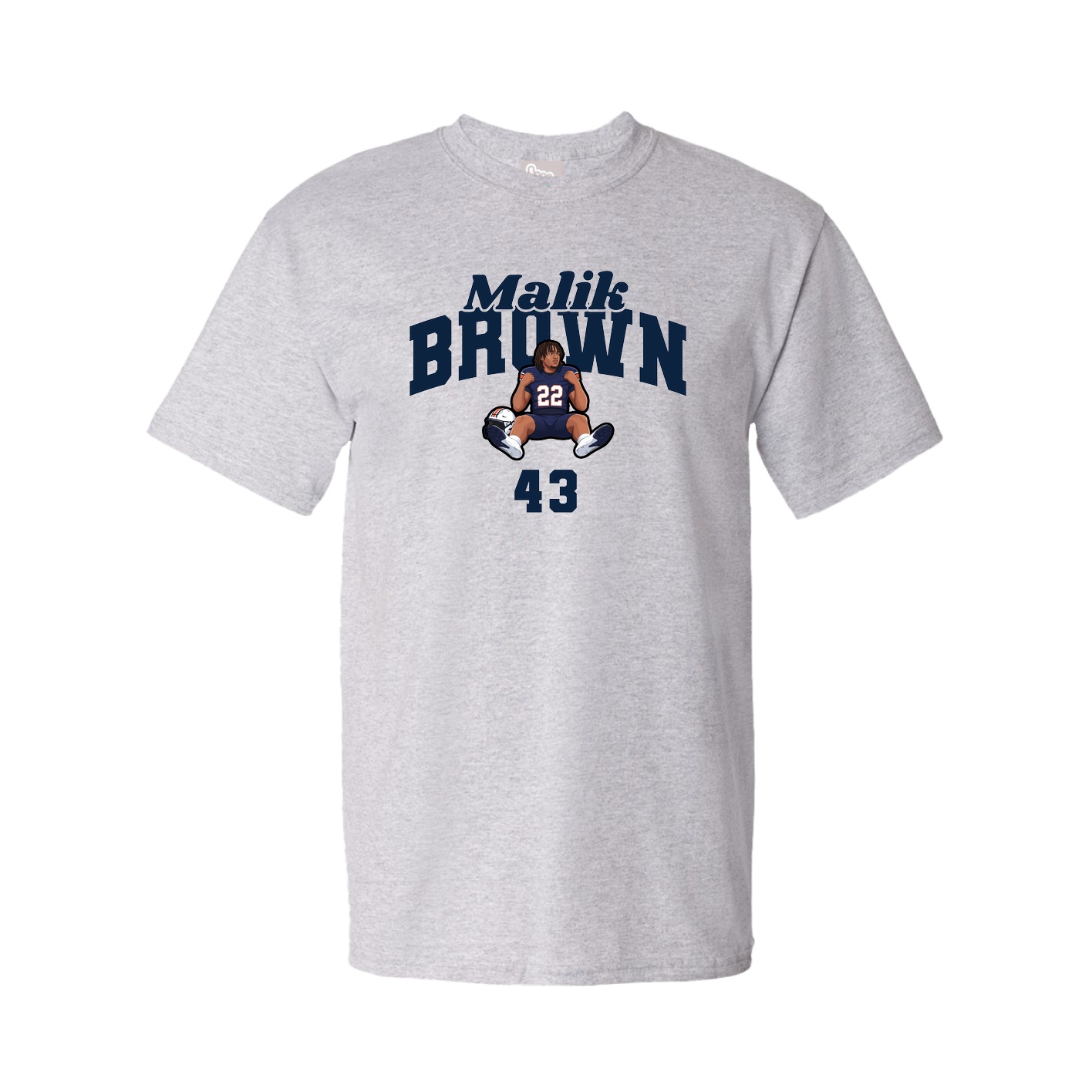 Youth Tee — Signature Arch in Grey