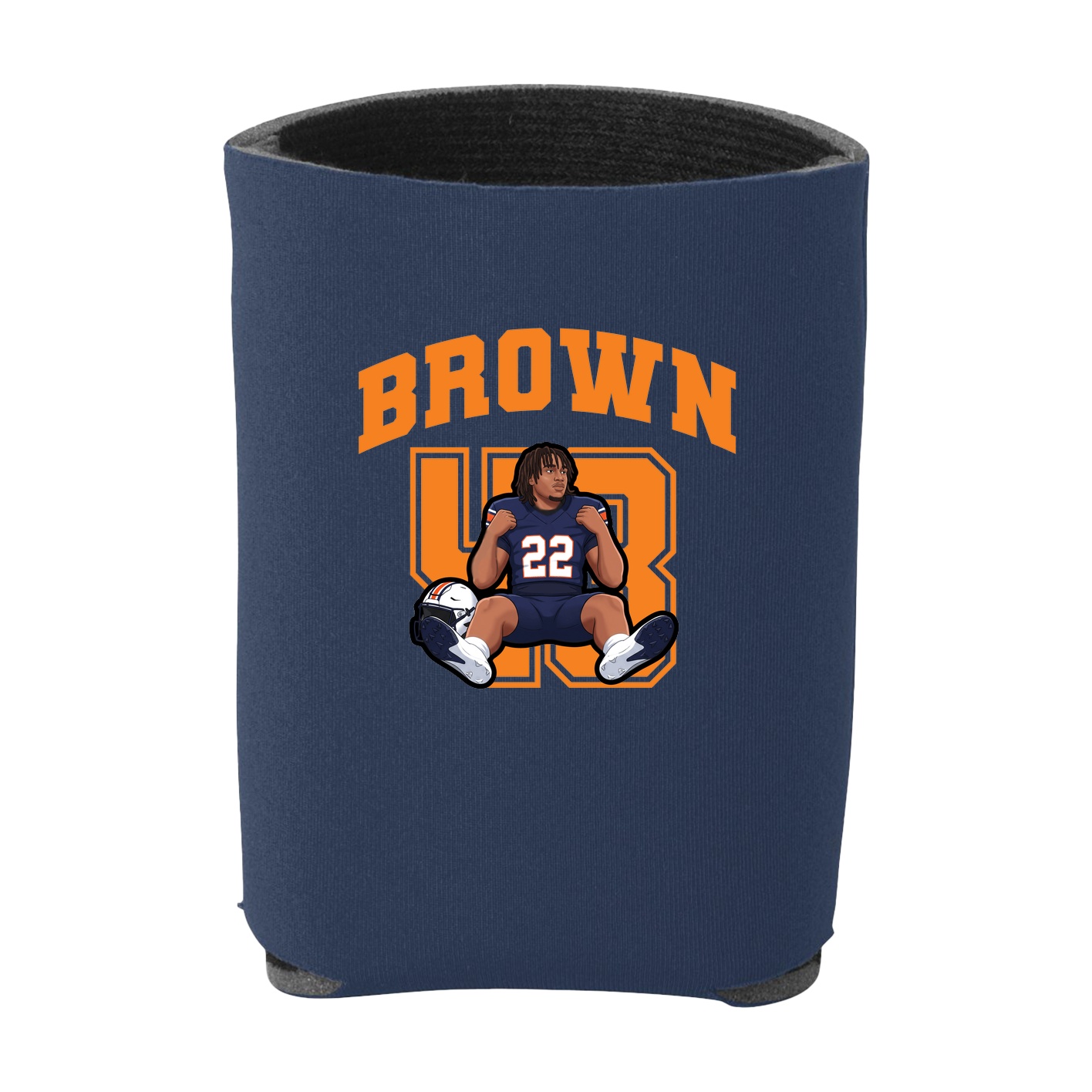 Can Holder — Number in Navy