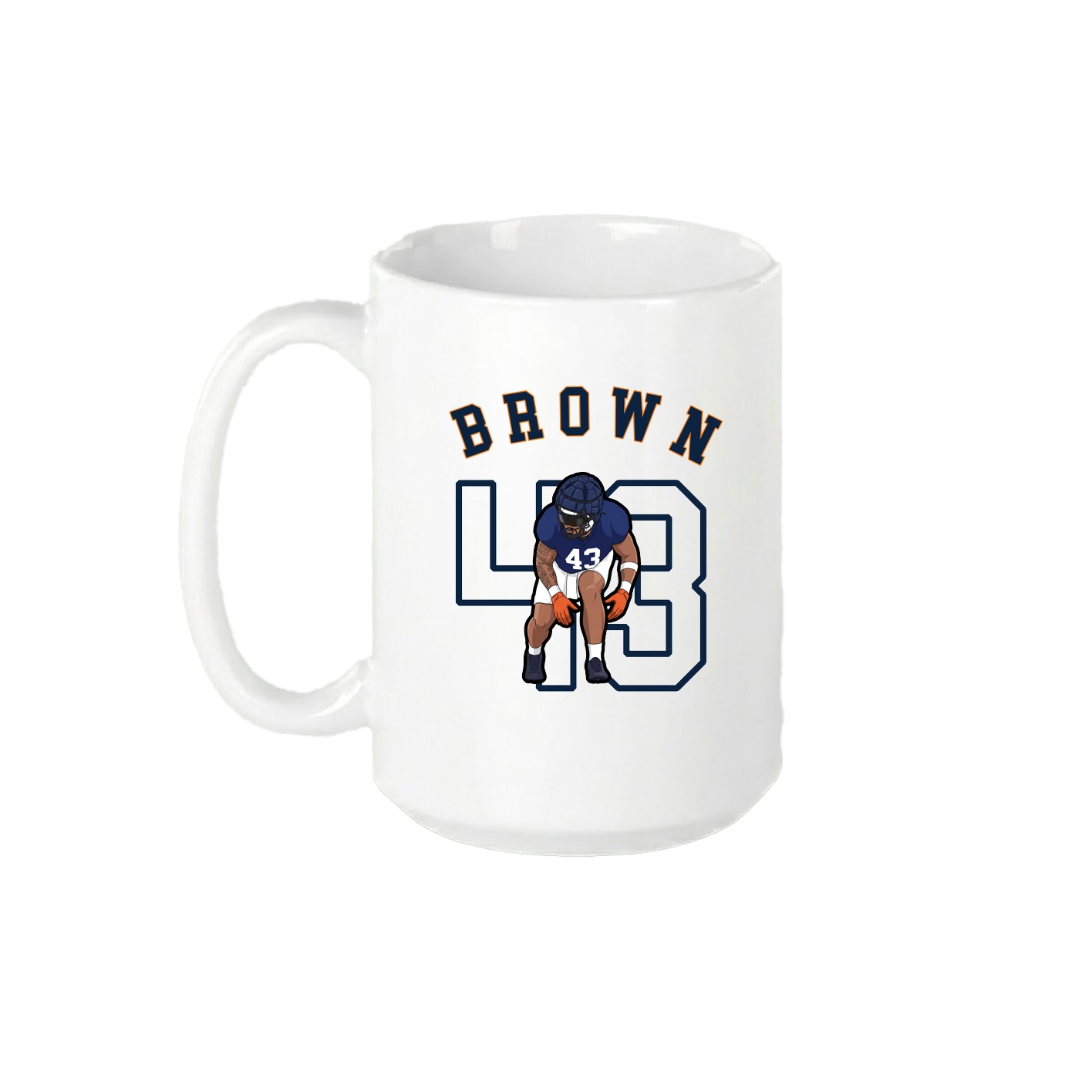 15oz Coffee Mug — Shirsey Arch in White