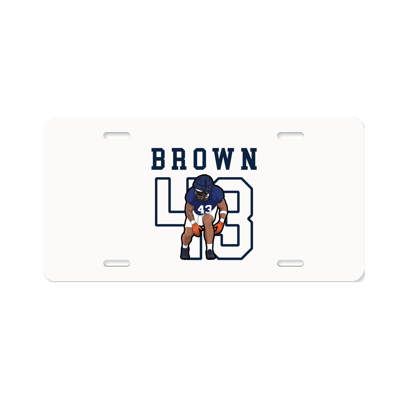 License Plate — Shirsey in Classic