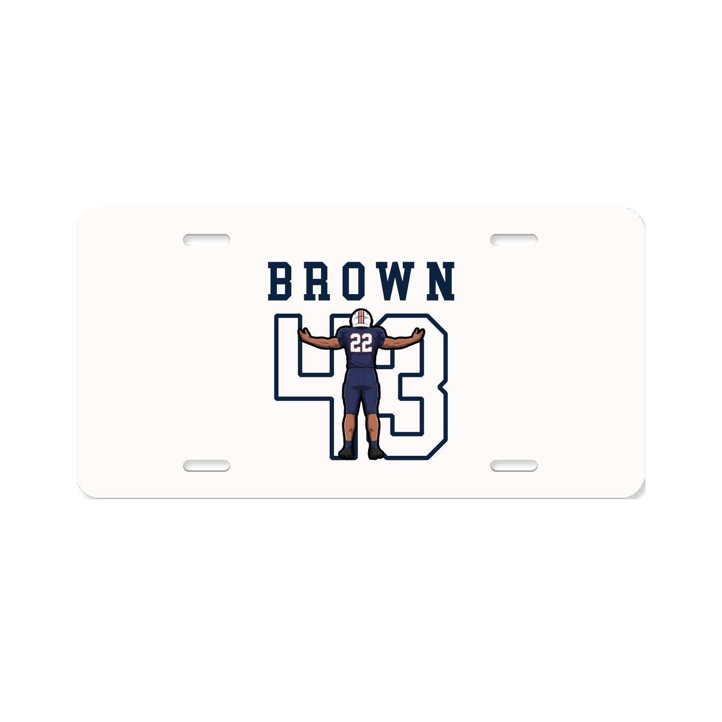 License Plate — Shirsey in Classic