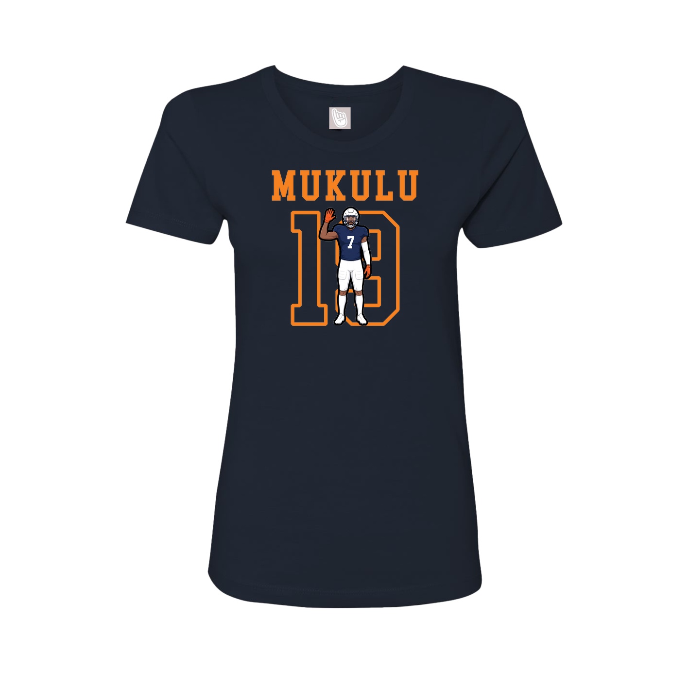 Fitted Women's Tee — Shirsey in Navy