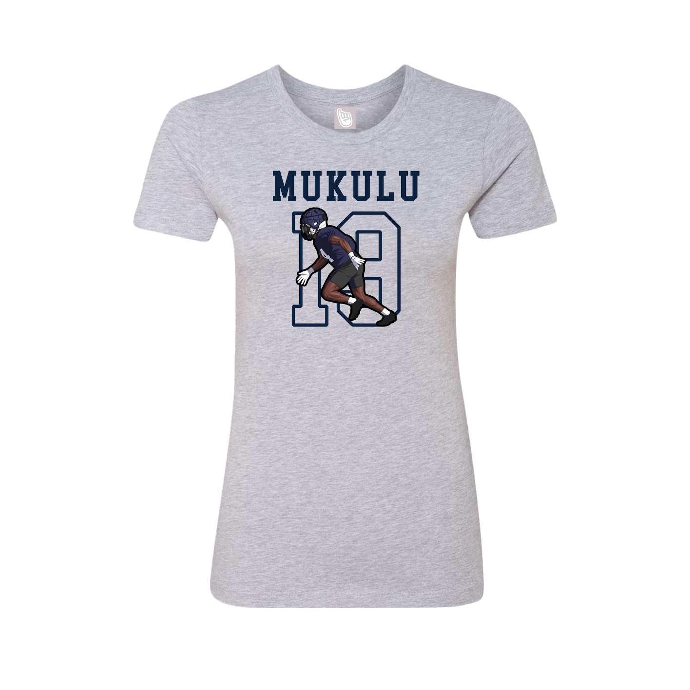 Fitted Women's Tee — Shirsey in Grey