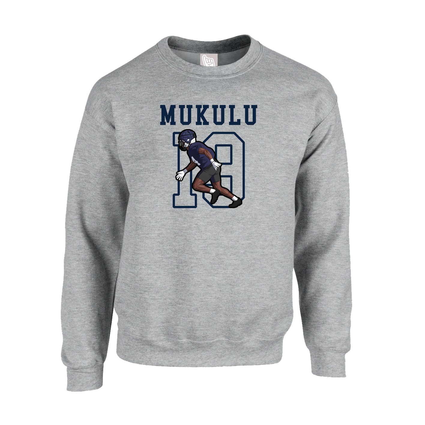 Fleece Crew — Shirsey in Grey