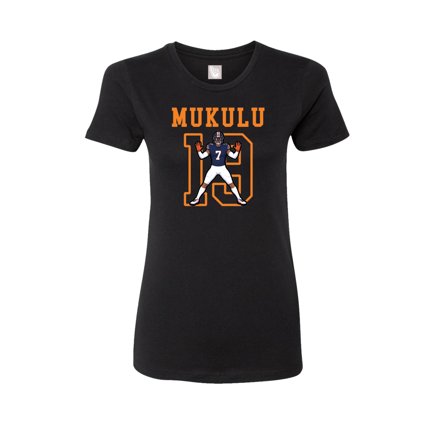 Fitted Women's Tee — Shirsey in Black