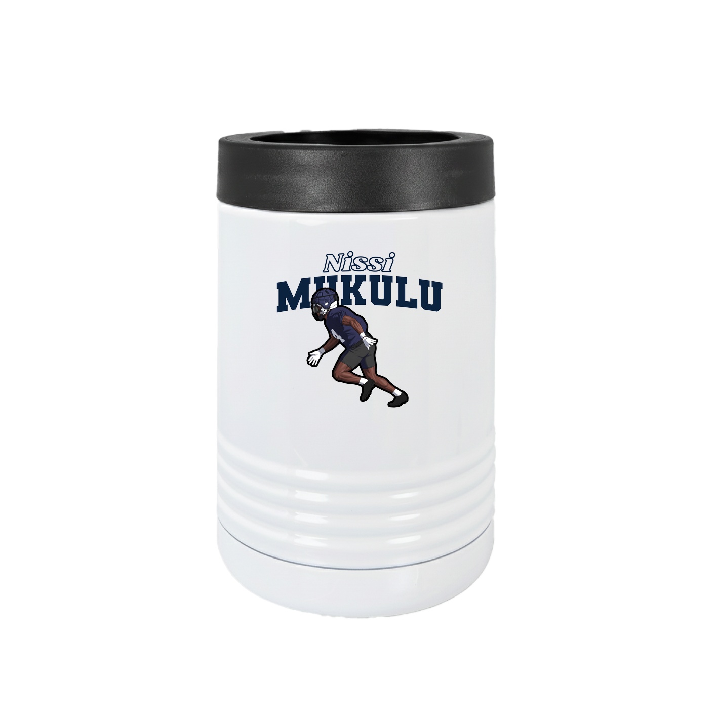 Beverage Holder — Name Arch in White