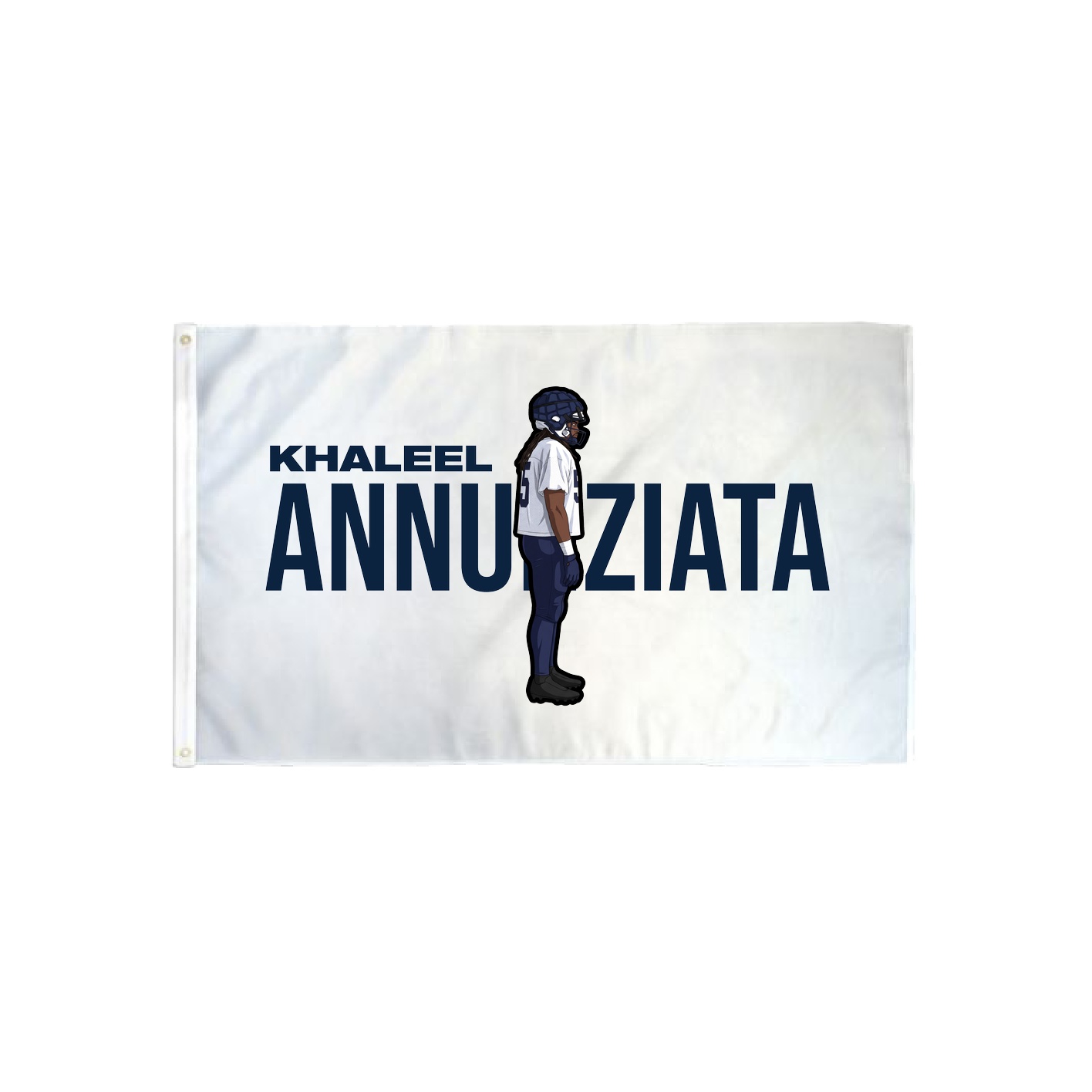 3x5 Flag — Player Name in Classic