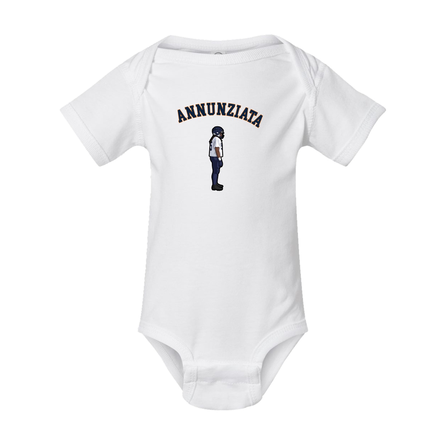 Baby Onesie — Shirsey Arch in White