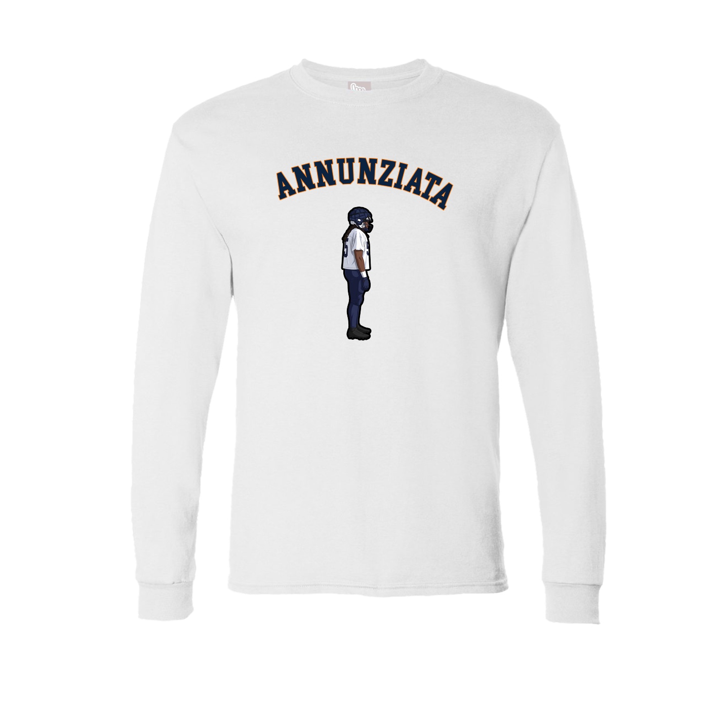Long Sleeve Tee — Shirsey Arch in White