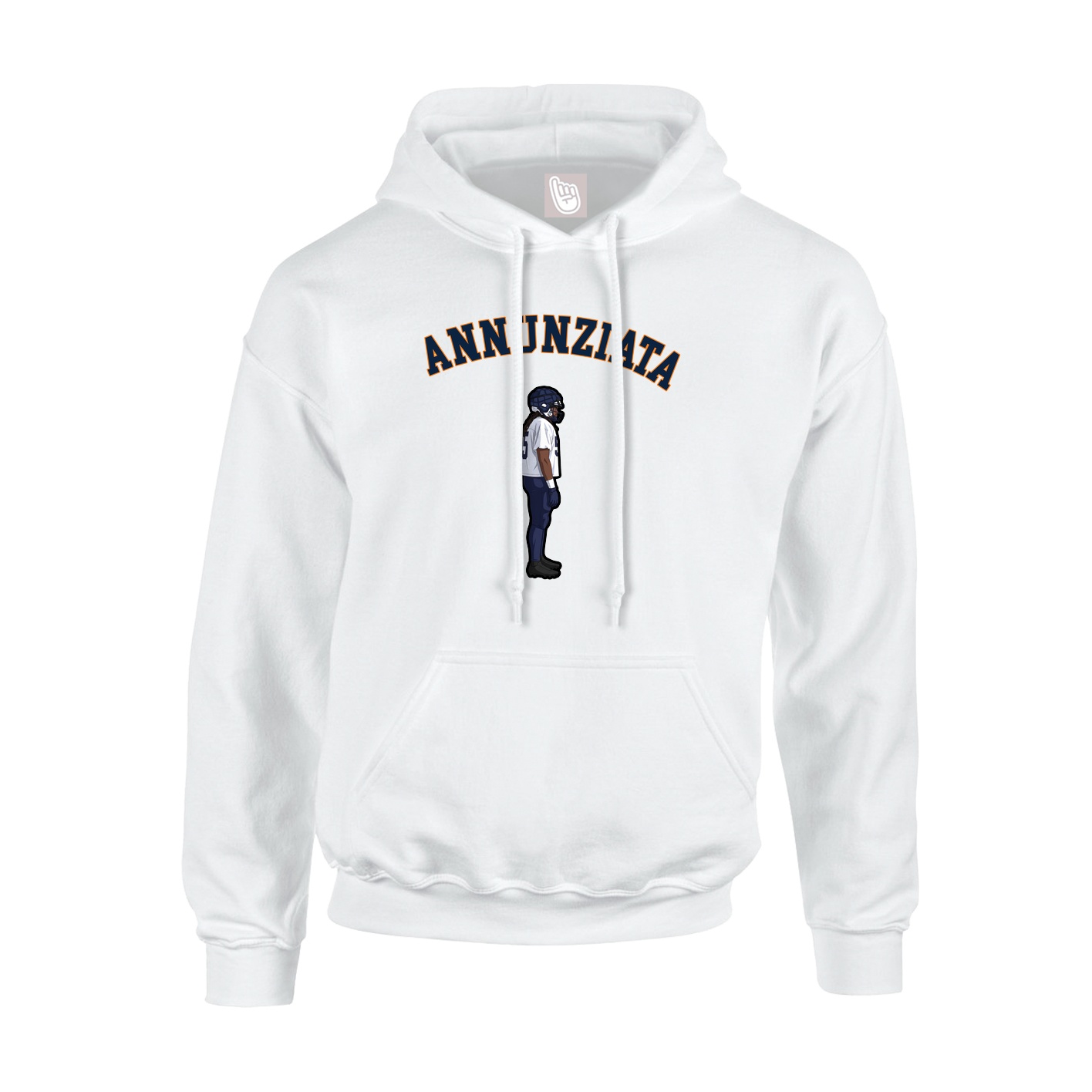 Hoodie — Shirsey Arch in White
