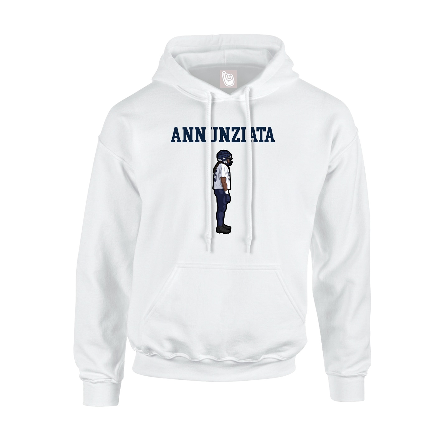 Youth Hoodie — Shirsey in White