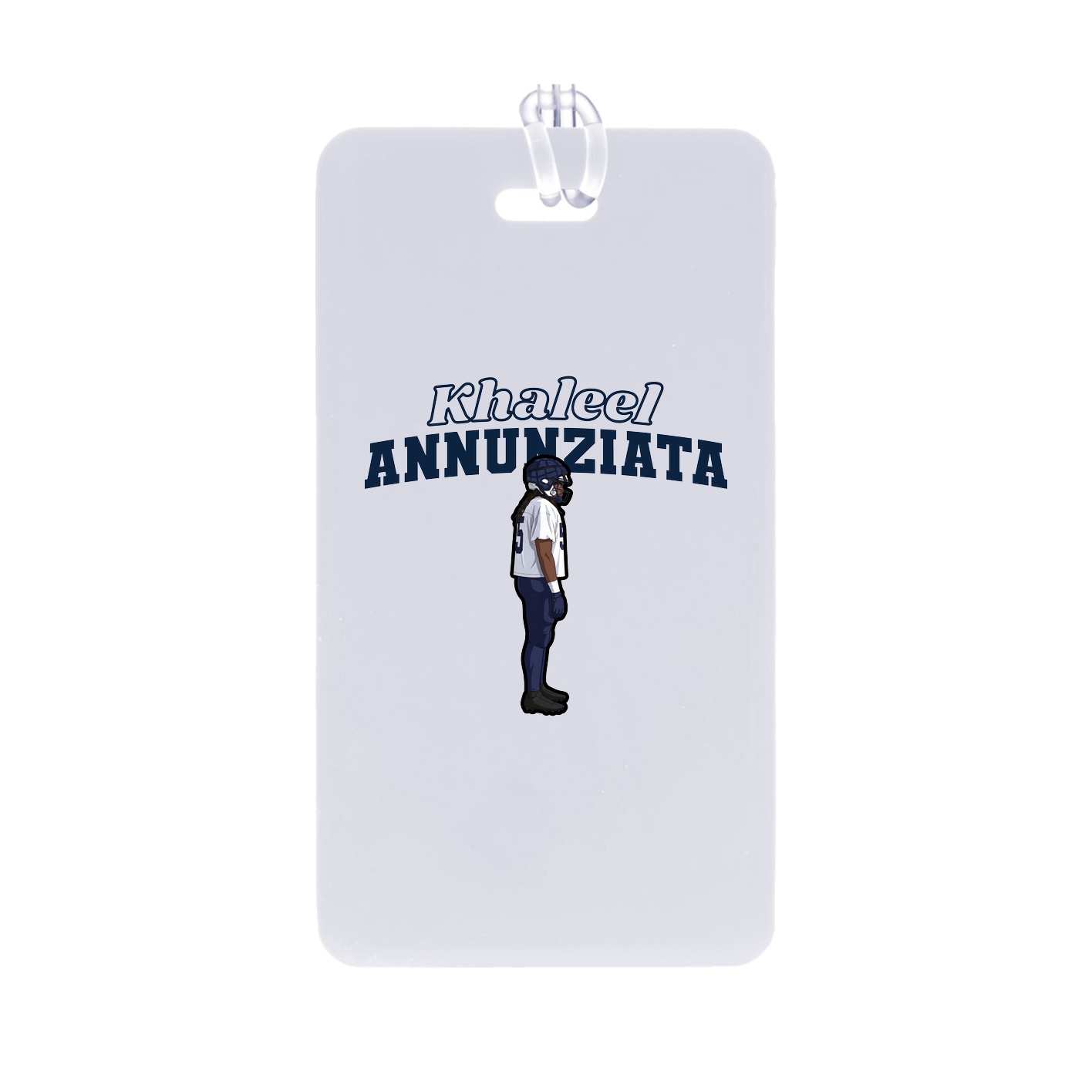 Bag Tag — Name Arch in Classic
