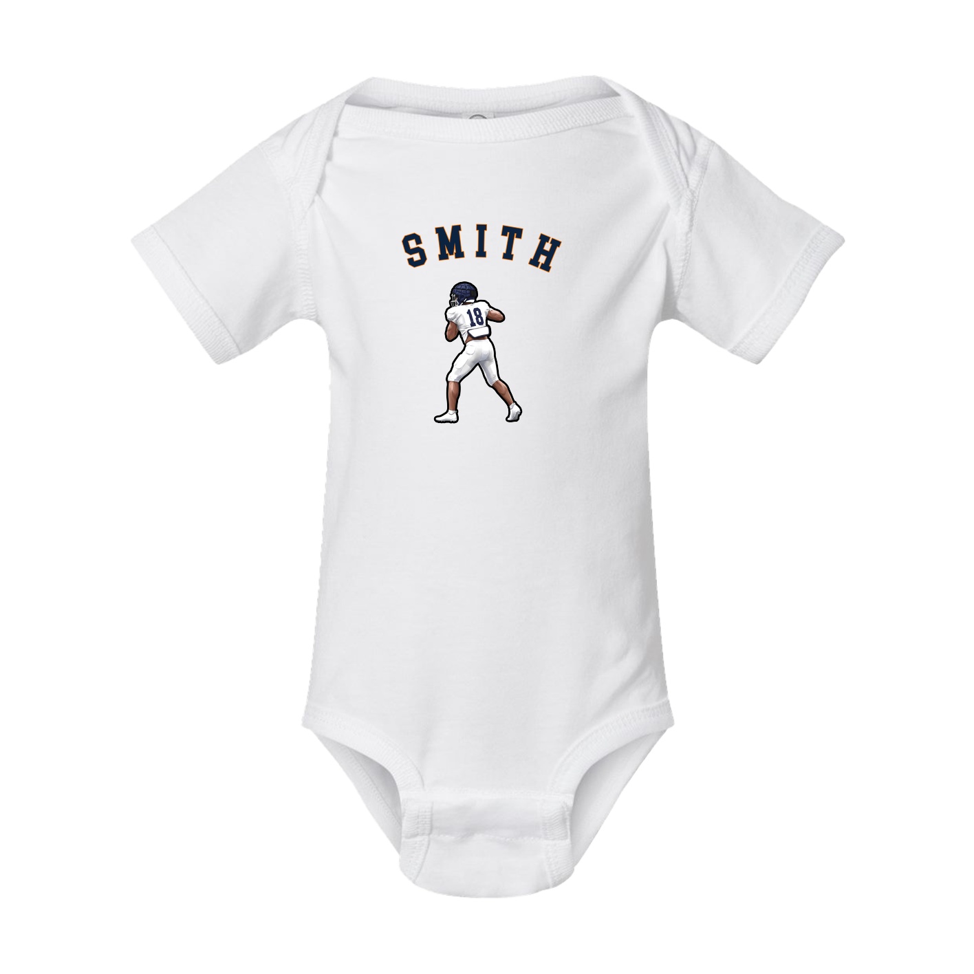 Baby Onesie — Shirsey Arch in White