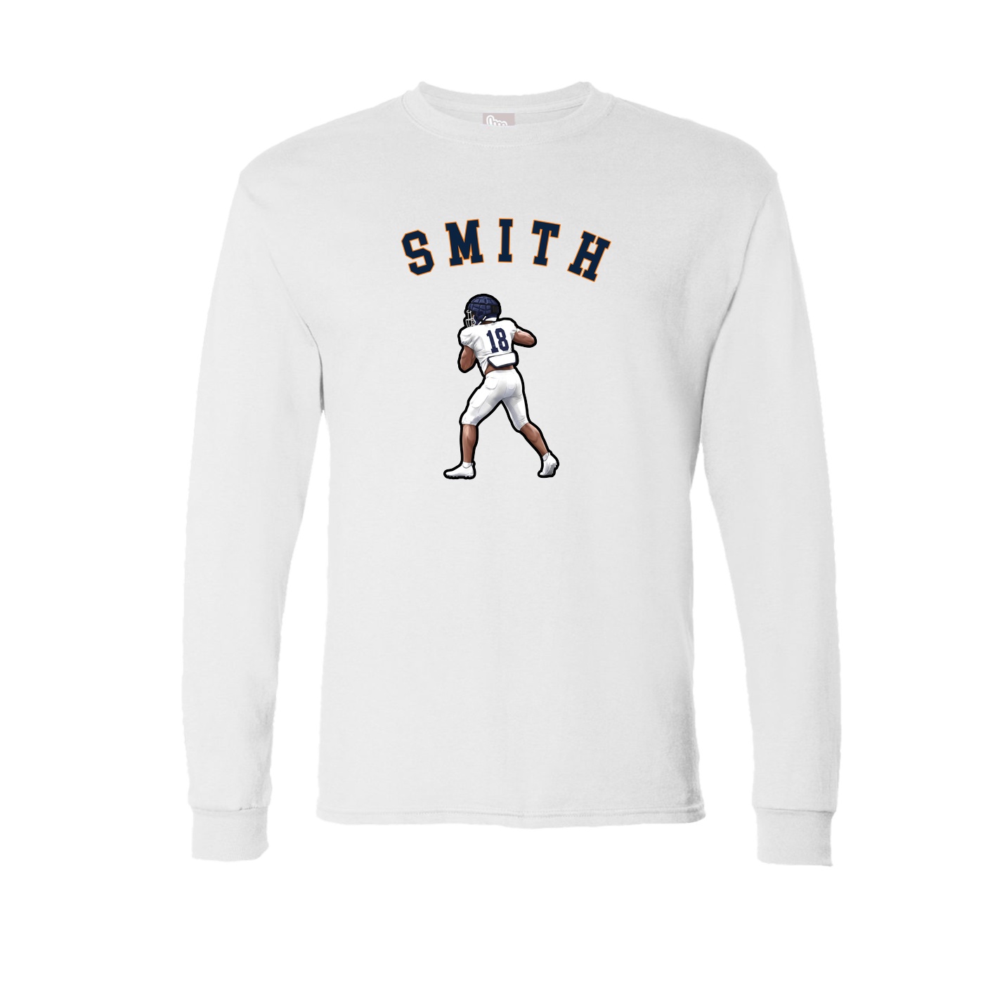 Long Sleeve Tee — Shirsey Arch in White