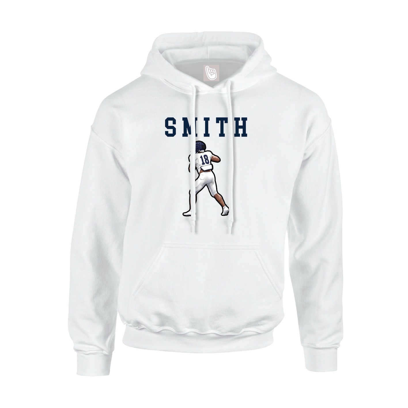 Youth Hoodie — Shirsey in White