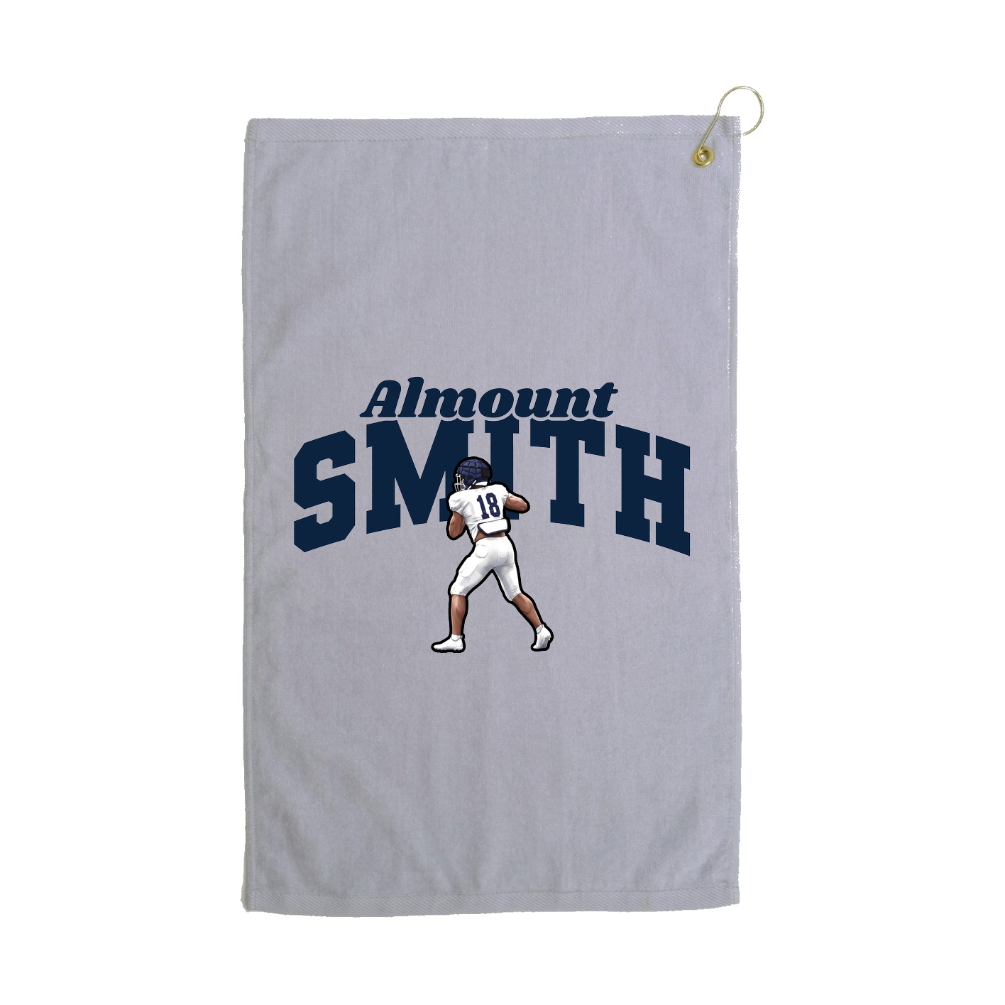 Golf Towel — Signature Arch in Grey