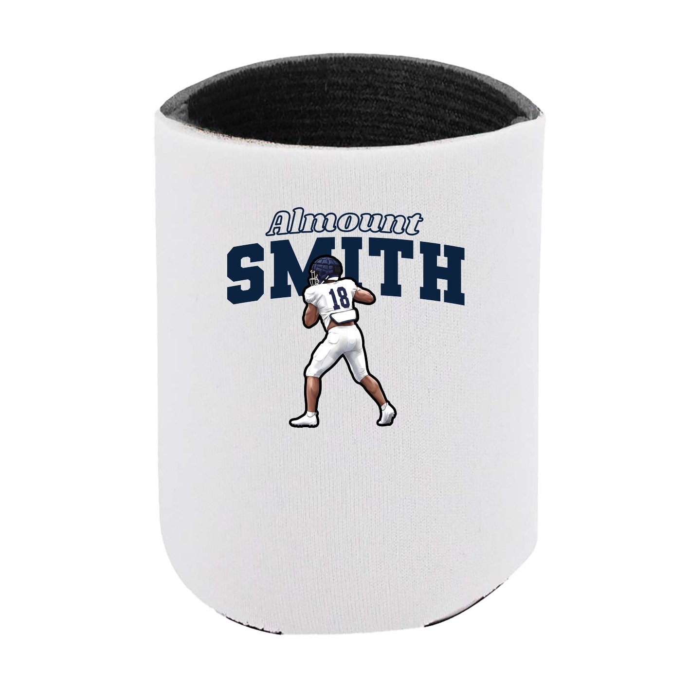 Can Holder — Name Arch in White