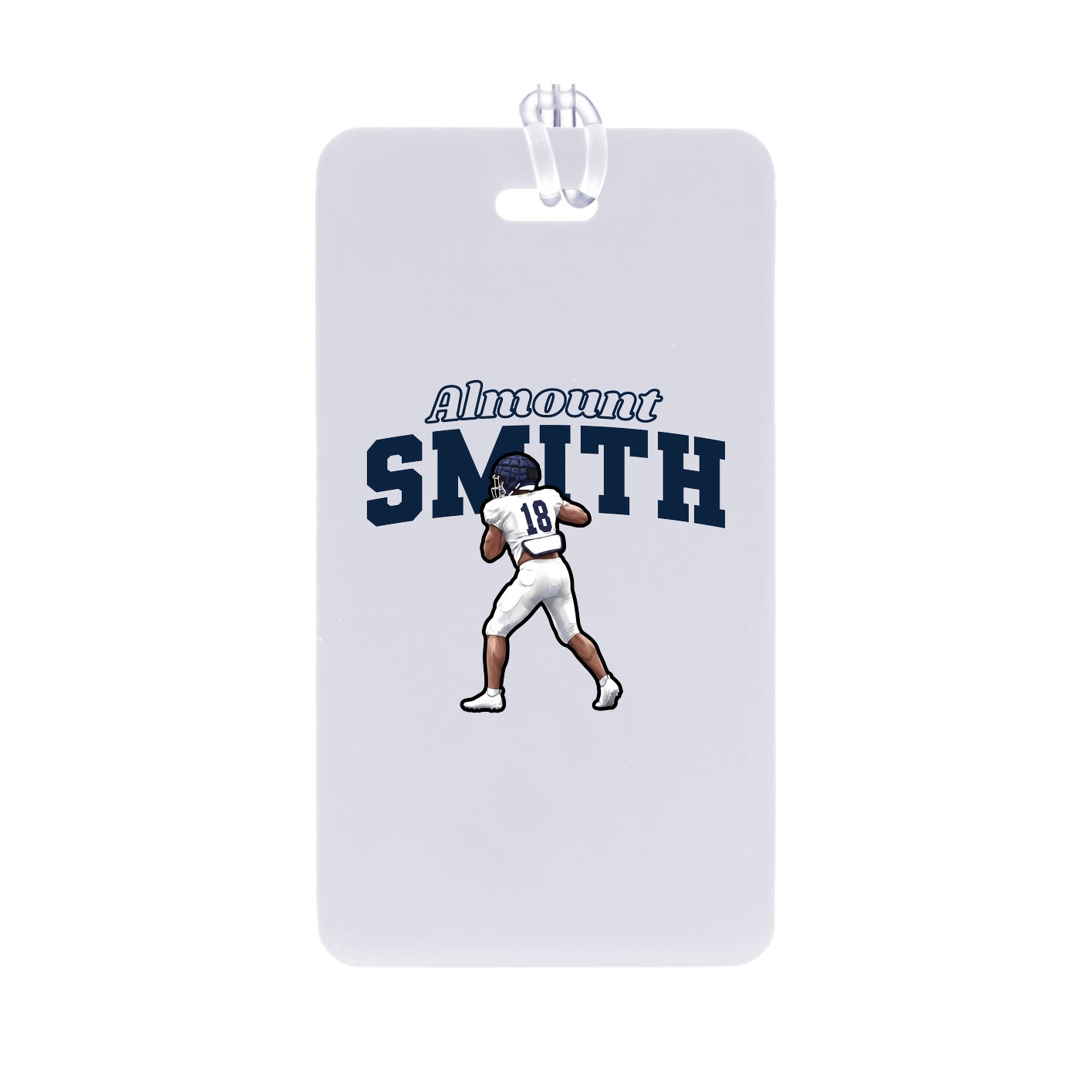 Bag Tag — Name Arch in Classic