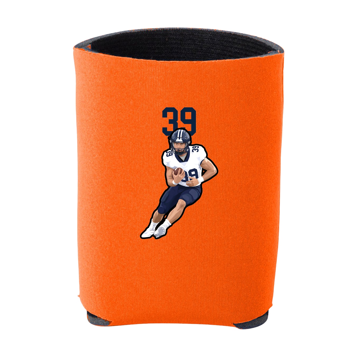 Can Holder — Number Top in Orange