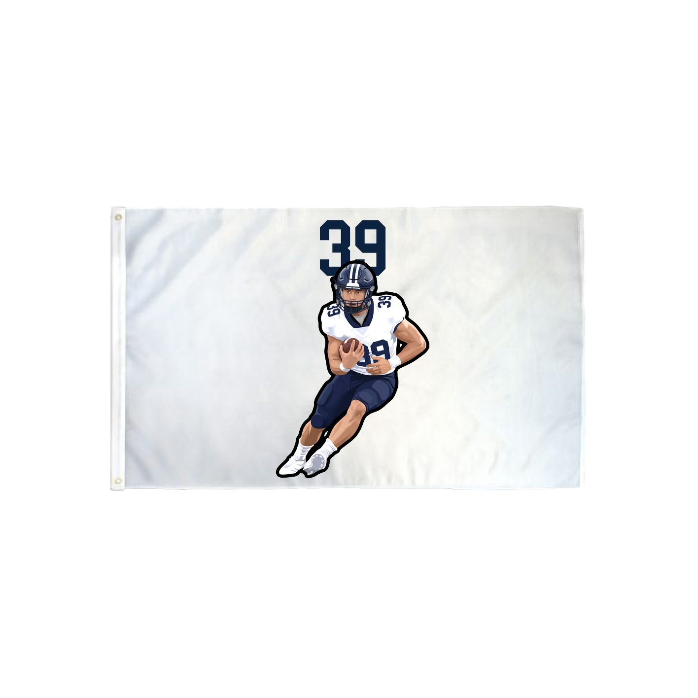 3x5 Flag — Number Top in Classic