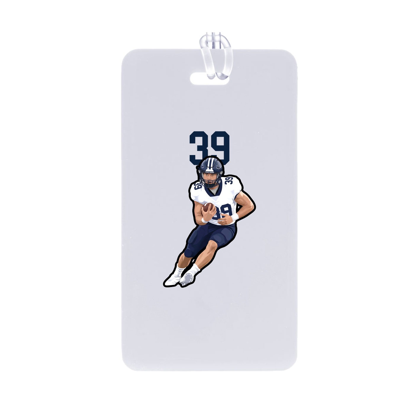 Bag Tag — Number Top in Classic