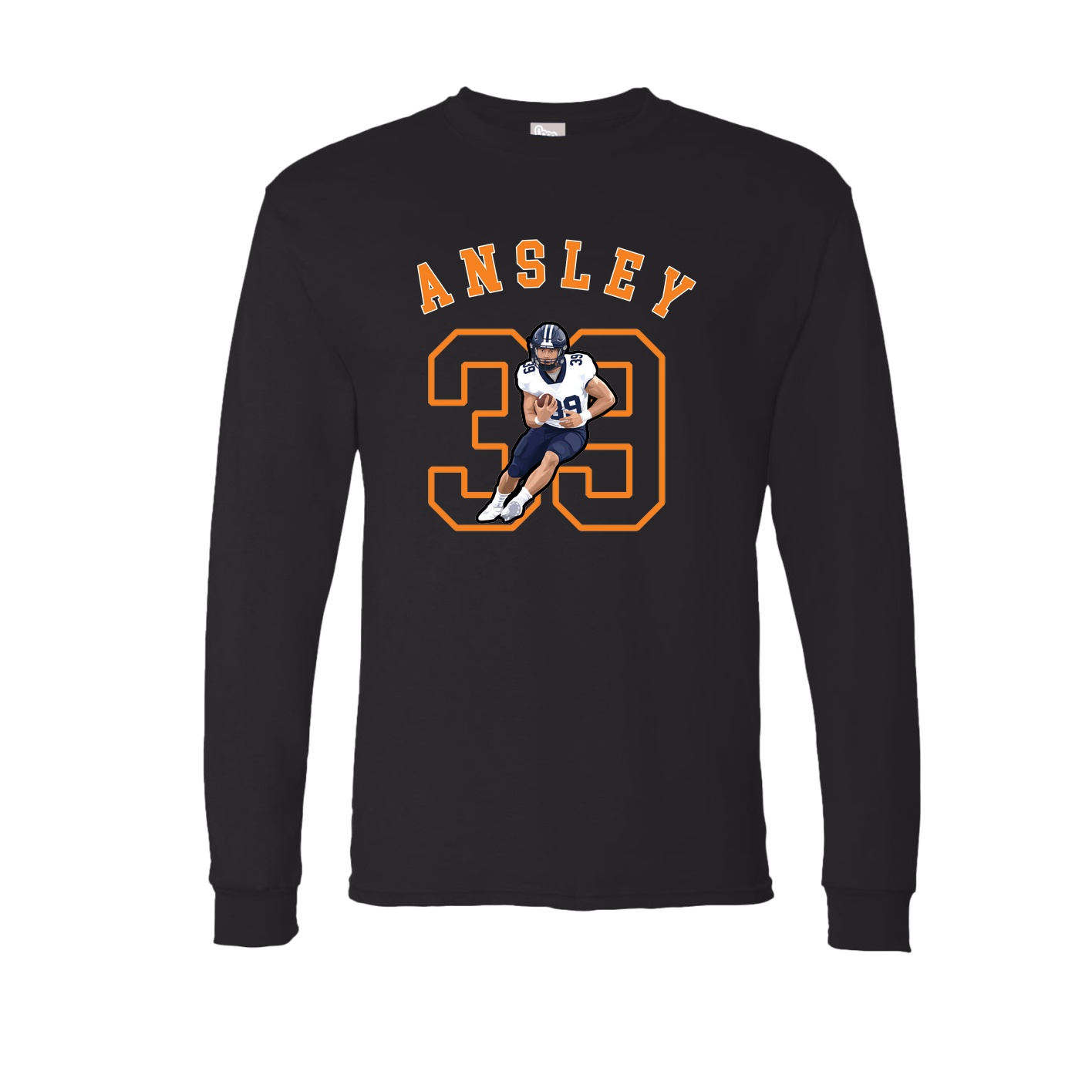 Long Sleeve Tee — Shirsey Arch in Black