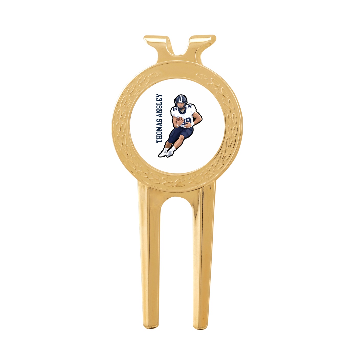 Divot Tool with Ball Marker — Name Vertical in Classic